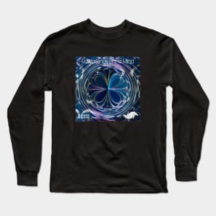 Reworkings of the Mind Album Cover Art Minimalist Square Designs Marako + Marcus The Anjo Project Band T-Shirt Long Sleeve T-Shirt